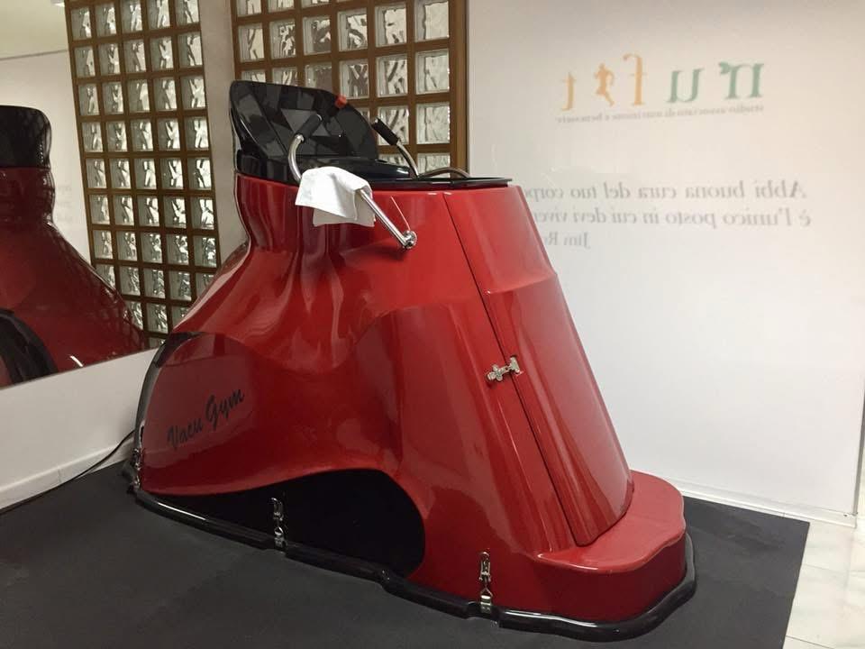 Macchinario Vacum nello studio nuFit